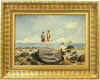 ubekendt kunstner Drenge p stranden.jpg (22732 byte)